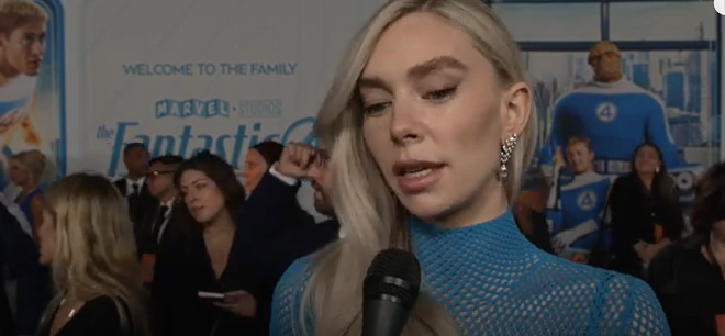 Entrevista a Vanessa Kirby Estreno de Fantastic 4 First Steps - video